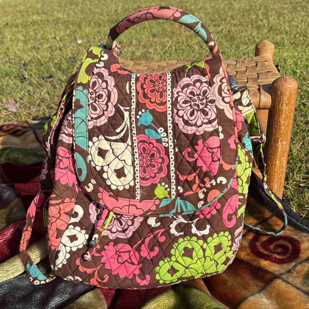 Vera Bradley Multicolor Floral Backpack